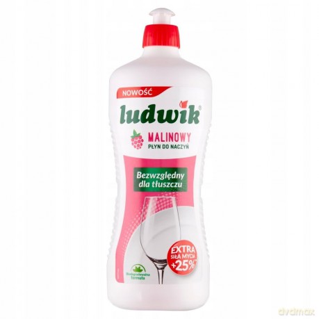 LUDWIK PŁYN D/N 900ML MALINOWY