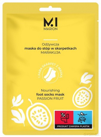 MARION Maska do stóp skarpetki Marakuja 2x15ml