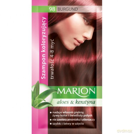 MARION Szampon kolor.4-8 myć 98-burgund&