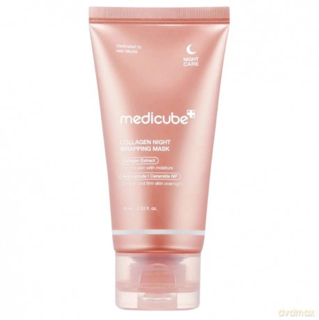 MEDICUBE Collagen Night Rapping Maska nocna 75 ml