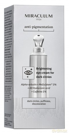 MIRACULUM Anti-Pigmentation Krem pod oczy rozjaśniający cienie