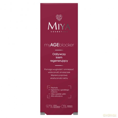 MIYA myAGEblocker Odżywczy krem regenerujący 50 ml