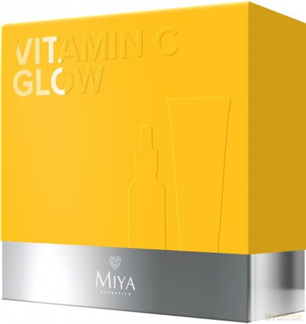 MIYA Zestaw prezentowy Vitamin C Glow (Serum rozjaśniające 30ml + Pianka oczyszczająca 100ml)