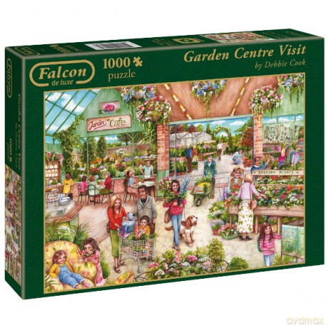 JUMBO 1000 EL. Wizyta w centrum ogrodni. [PUZZLE]
