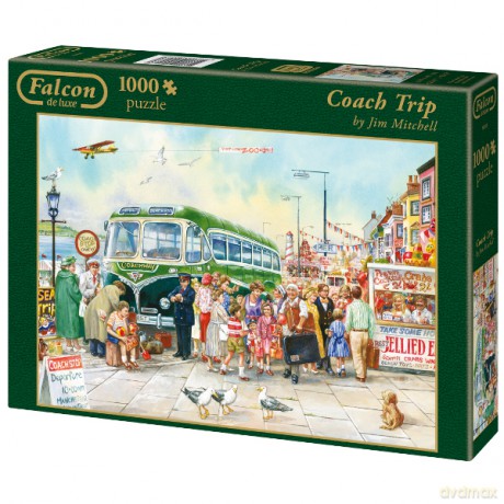 JUMBO 1000 EL. Wycieczka autokarowa [PUZZLE]