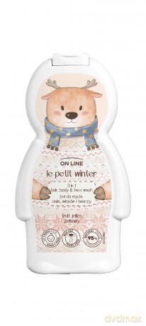 ON LINE Renifer Żel 3w1 do mycia ciała włosów i twarzy 350 ml