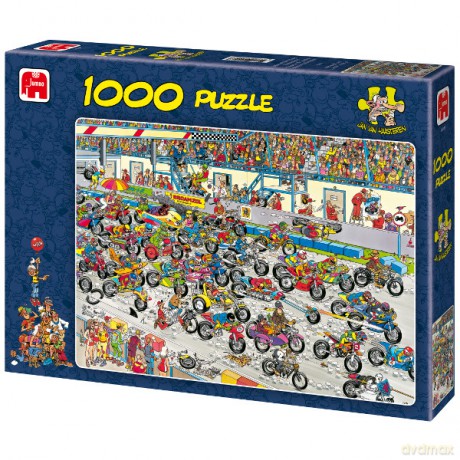 JUMBO 1000 EL. Wyścig motocyklowy [PUZZLE]