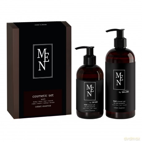ON LINE Zestaw Men Żel pod prysznic 400 ml + Żel pod prysznic 240 ml
