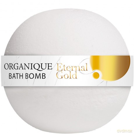 ORGANIQUE Eternal Gold Odżywcza kula do kąpieli 170 g