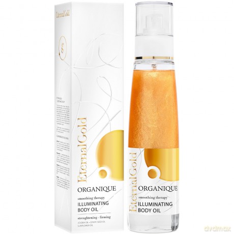 ORGANIQUE Eternal Gold Rozświetlający olejek do ciała 100 ml