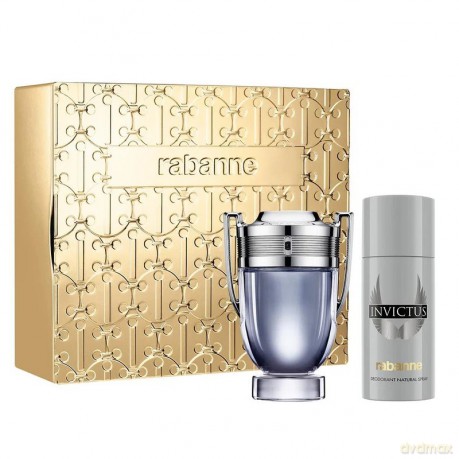 PACO RABANNE Invictus Zestaw prezentowy dla mężczyzn (Woda toaletowa 100ml + Dezodorant 150ml)
