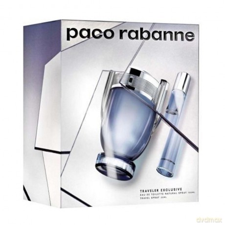 PACO RABANNE Zestaw prezentowy Invictus Woda toaletowa 100 ml + Woda toaletowa 20 ml