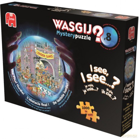 JUMBO 1000 EL.Wasgij Ostatnia przeszkoda [PUZZLE]