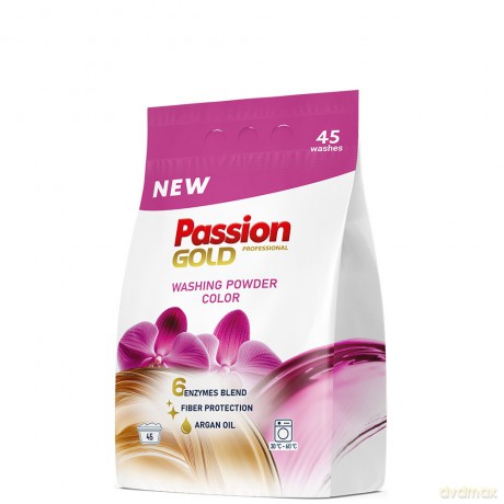 PASSION GOLD Proszek do prania kolorów 2,7 kg - 45 prań