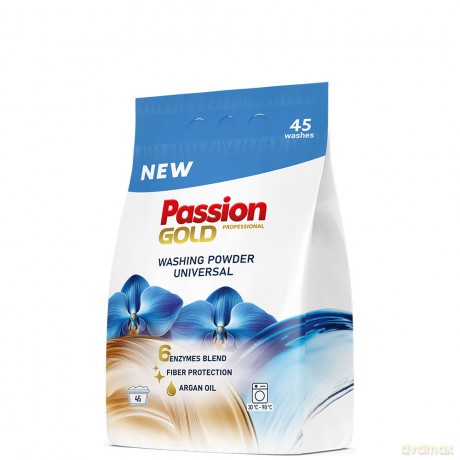 PASSION GOLD Proszek do prania uniwersalny 2,7 kg - 45 prań