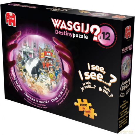 JUMBO 1000EL.Wasgij Zniszczenia na rynku [PUZZLE]