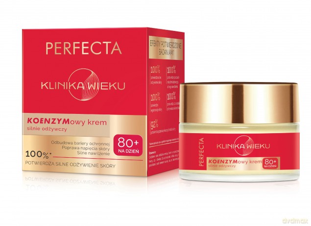 PERFECTA Klinika Wieku Koenzymowy Krem silnie odżywczy na dzień 80+