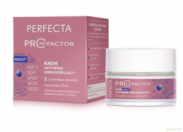 PERFECTA ProAgeFactor Krem aktywnie odbudowujący na noc