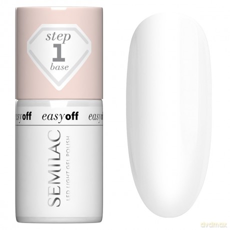 SEMILAC Easy Off Baza do lakieru hybrydowego Led Light 7 ml