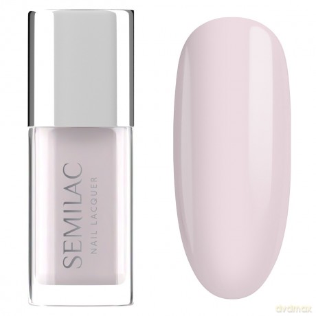 SEMILAC Nail Lacquer Klasyczny lakier do paznokci 102 Sheer Milky Pink 9 ml