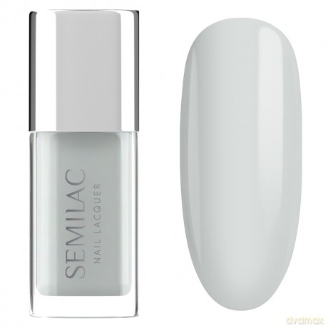 SEMILAC Nail Lacquer Klasyczny lakier do paznokci 108 Classic White 9 ml