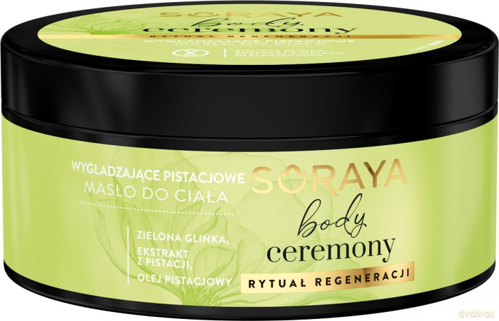 SORAYA Body Ceremony Wygładzające masło pistacjowe do ciała 200 ml