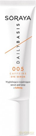 SORAYA Daily Basis Wygładzająco-rozjaśniające serum pod oczy z kofeiną 15 ml