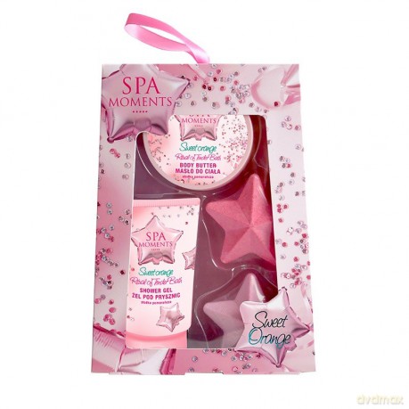SPA MOMENTS Zestaw kosmetyków do ciała Sweet Orange