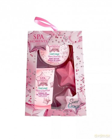 SPA MOMENTS Zestaw kosmetyków do ciała Sweet Orange