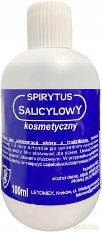 SPIRYTUS SALICYLOWY 100ML