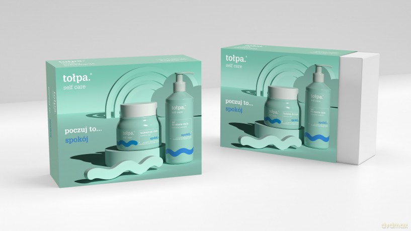 TOŁPA Zestaw prezentowy Self Care (Balsam do ciała 250ml + Żel do mycia ciała 400ml)