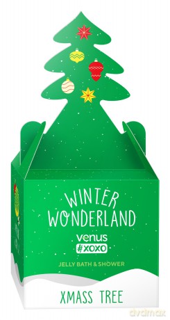 VENUS Xoxo Zestaw prezentowy - Winter Wonderland Jelly Bath&Shower Xmas Tree