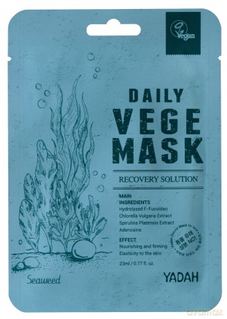 YADAH Daily Vege Maska w płachcie Wodorosty 23 ml