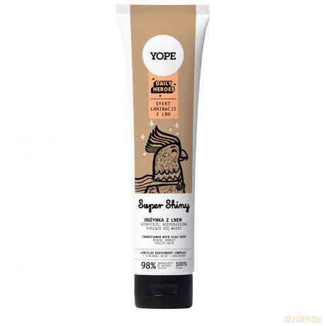 YOPE DAILY HEROES Super Shiny Odżywka z lnem 170ml