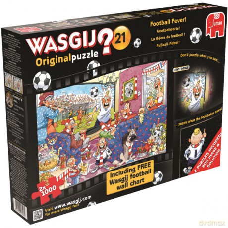 JUMBO 2x1000 EL. Grorączka footballowa [PUZZLE]