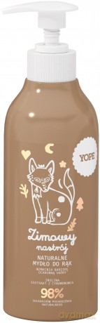YOPE Zimowy Nastrój Naturalne mydło do rąk w płynie 300 ml