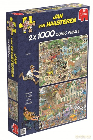 JUMBO 2x1000 EL. Safari i Burza [PUZZLE]
