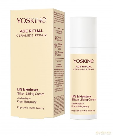 YOSKINE Age Ritual Jedwabisty krem liftingujący do twarzy Wygładza skórę 50 ml