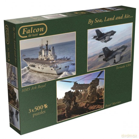 JUMBO 3x500 EL. Droga morską lądową [PUZZLE]