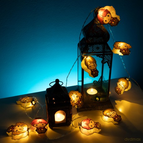 Harry Potter lampki dekoracyjne - postacie: HP, Hermiona, Ron / Harry Potter 2D Character String Lights