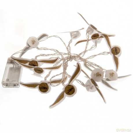 Harry Potter lampki dekoracyjne - Złoty Znicz / Harry Potter Golden Snitch 2D String Light