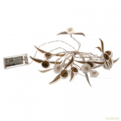 Harry Potter lampki dekoracyjne - Złoty Znicz / Harry Potter Golden Snitch 2D String Light