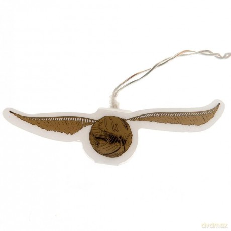 Harry Potter lampki dekoracyjne - Złoty Znicz / Harry Potter Golden Snitch 2D String Light