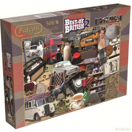 JUMBO 500 EL. Best of British Nostalgia [PUZZLE]