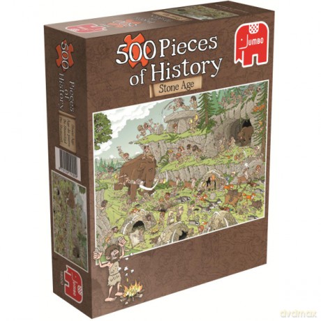 JUMBO 500 EL. KawałkihistoriiStone Age [PUZZLE]