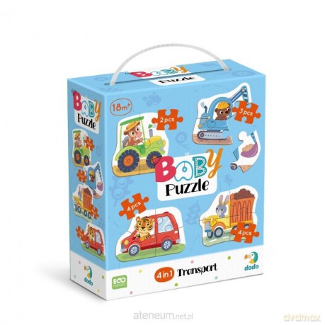 Baby puzzle 4w1 Transport [PUZZLE]