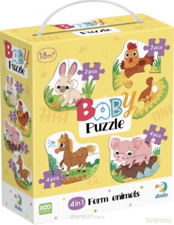 Baby puzzle 4w1 Zwierzęta z gospodarstwa [PUZZLE]