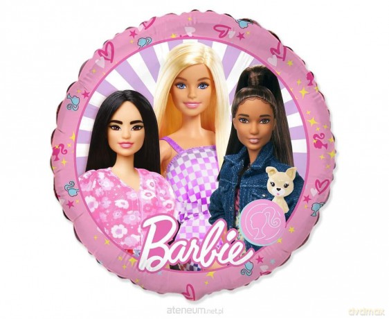 Balon foliowy 46 cm Barbie