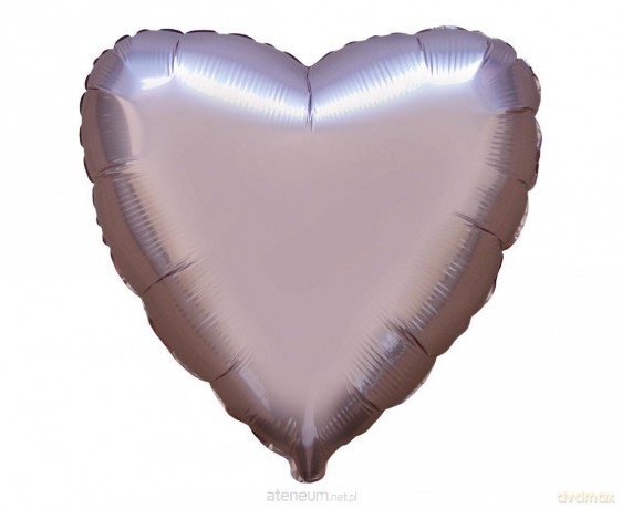 Balon foliowy 46 cm erce satynowy pieczarkowy