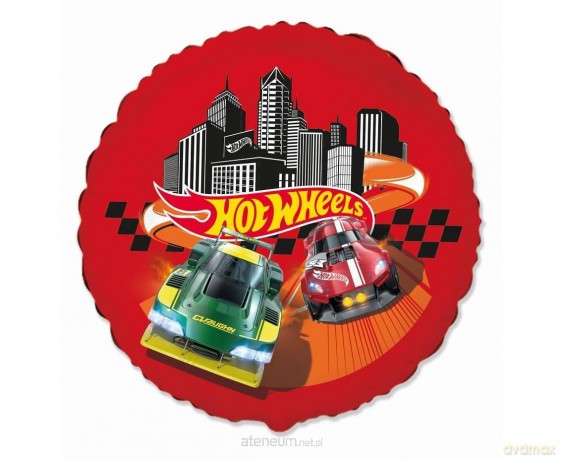 Balon foliowy 46 cm Hot Wheels